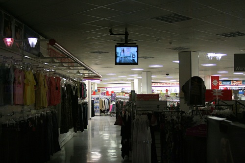 камеры видеонаблюдения в магазине